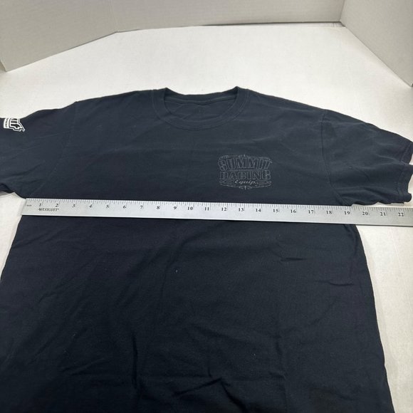 Summit Racing Equipment Men's Size Unknown Tee Shirt Black Preowned - Picture 10 of 11